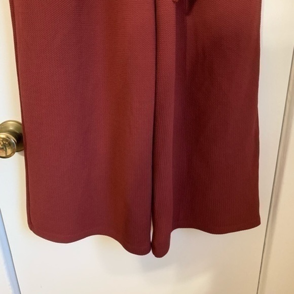 Romeo and Juliet Wide Leg Ankle Jumpsuit Medium - Picture 8 of 12